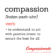 Compassion is a verb